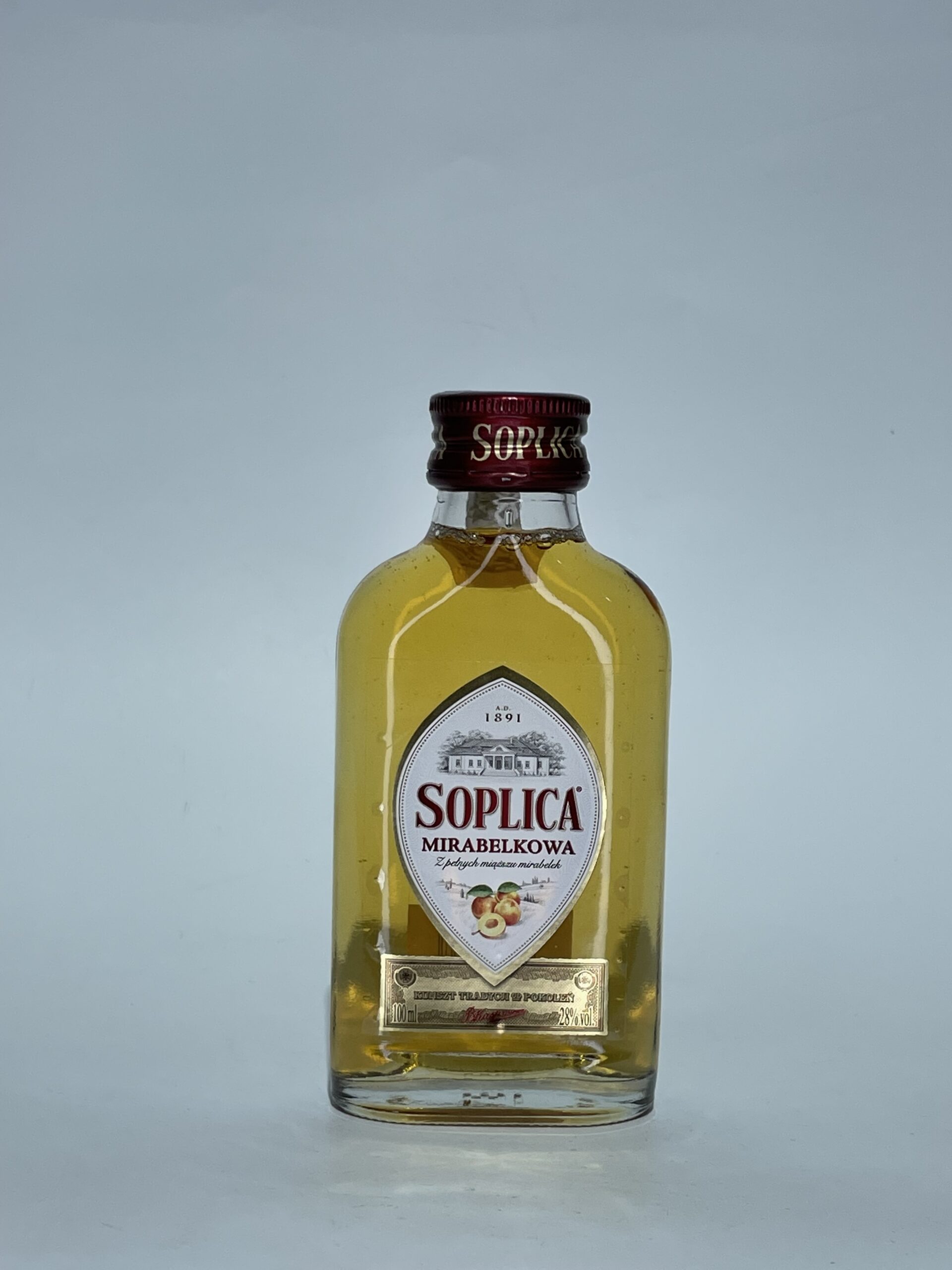 SOPLICA MIRABELKOWA / 0,1L / 28%