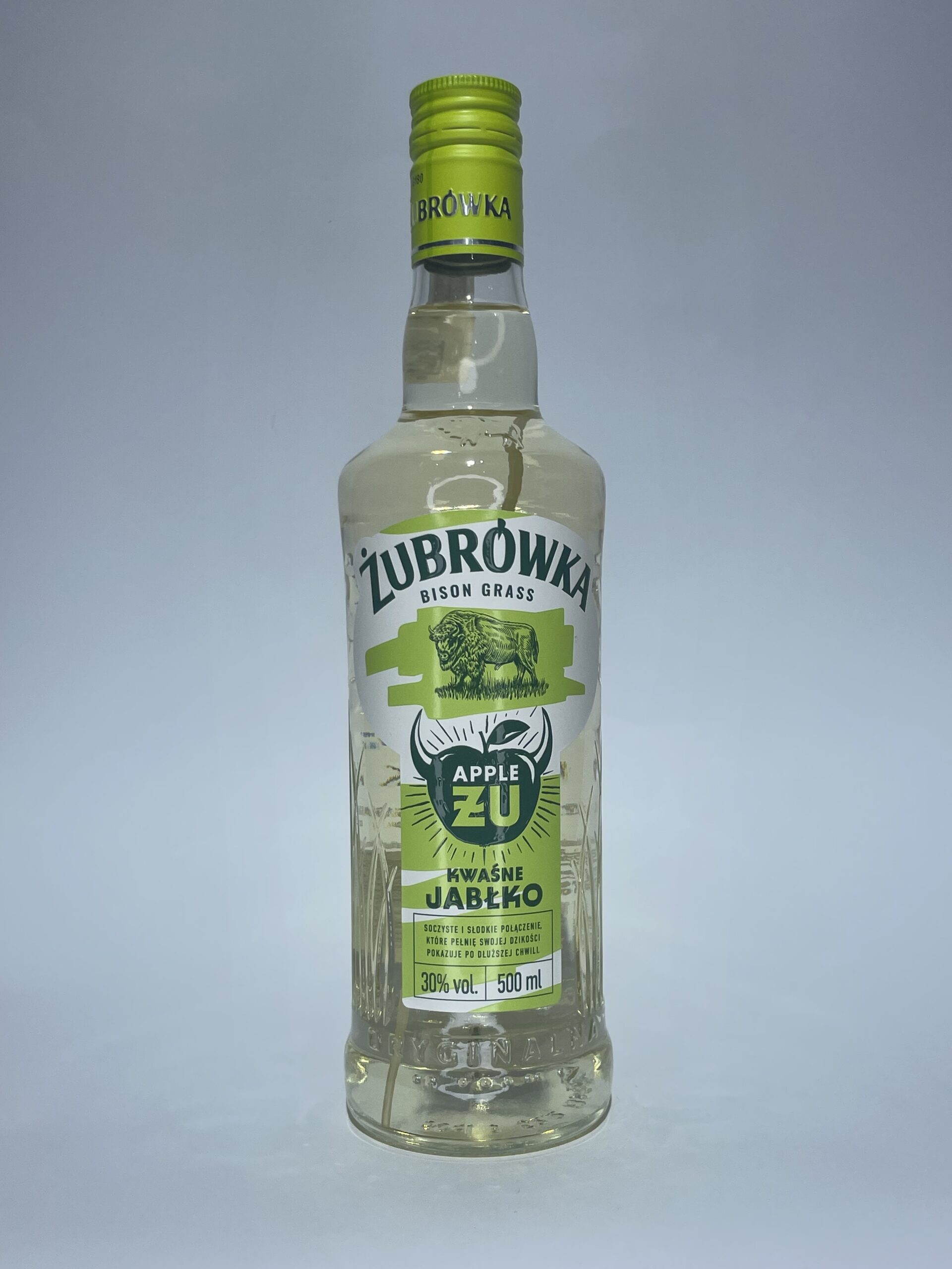 ŻUBRÓWKA KWAŚNE JABŁKO / 0,5L / 30%